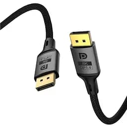 Кабель ColorWay DisplayPort-DisplayPort V1.4 8K 1.5м, Black (CW-CBDP093-BK) - мініатюра 3