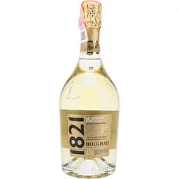 Игристое вино 1821 Vintage Bolgrad, мускат, белое, полусладкое, 13,5%, 0,75 л