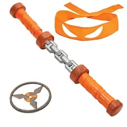 Набор игрушечного оружия TMNT Мovie III W3 Нунчаки Микеланджело Вращающийся удар (84268)