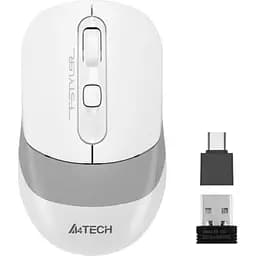 Миша A4Tech Fstyler FG10CS Air (Grayish White) USB