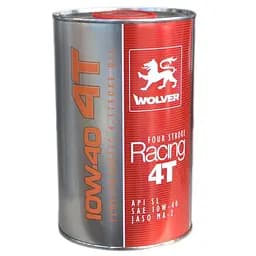 Олива Wolver Four Stroke Racng 4T 10W-40, API SL каністра 1 л