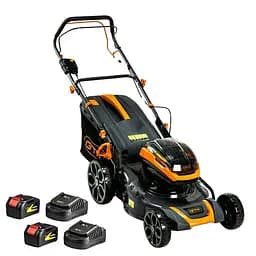 Газонокосарка акумуляторна GTM BLM48-SP 2x18 В + 2 АКБ та 2 ЗП (BLM48-SP_KIT) - мініатюра 7