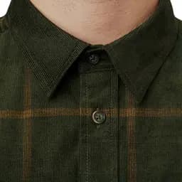 Сорочка Harkila Kaldfjord corduroy check shirt L Willow green - мініатюра 4