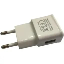 Сетевое зарядное устройство для Atcom ES-D06 белый, 1 порт DC 5V=2.1A(14903.)