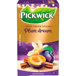Чай фруктово-трав'яний Pickwick Plum dream з корицею сливою ваніллю 40 г (20 шт. по 2 г) - мініатюра 4