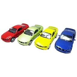 Модель легкова FORD MUSTANG 5 KT5091W Жовтий shop (2000999304910)
