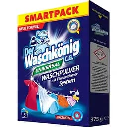 Порошок для стирки Der Waschkonig Universal 375 г (040-3622)