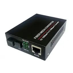 Медиаконвертер FoxGate 10/100Base-TX to 100Base-F 1550нм, SM, SC/PC, 20 км (EC-B-0,1-1SM-1550nm-20)