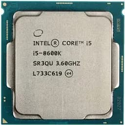 Процесор Intel Core i5 8600K (CM8068403358508) (Socket 1151 v2, 6T, 4.3 ГГц, Tray) Б/в