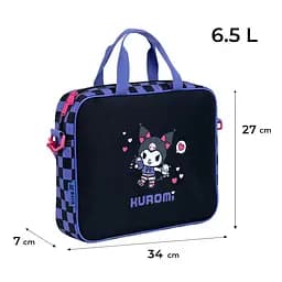 Шкільна текстильна сумка Kite Kuromi (HK26-589-1) - мініатюра 6
