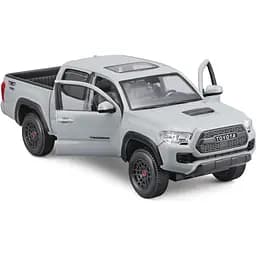Ігрова автомодель Maisto 2023 Toyota Tacoma TRD TRO 1:24 (32910 grey) - мініатюра 3