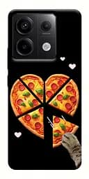 Чохол Demsky Pizza Love Cat для Xiaomi Redmi Note 13 Pro 4G