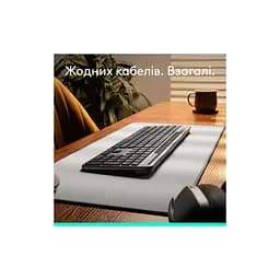 Клавіатура Logitech Slim Solar+ Bluetooth Graphite (920-013764) - мініатюра 4