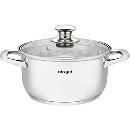 Кастрюля Ringel Grey line с крышкой 16 см 1.6 л (RG-2022-16)