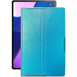 Чохол StatusCASE з екошкіри для планшету Lenovo Tab P12 Pro Блакитний