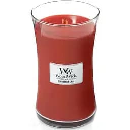 Свічка Woodwick Cinnamon Chai Large Чай з корицею 609 г (93104E) - мініатюра 2