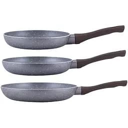 Набір сковорідок з антипригарним покриттям Ilag Kamille 20х4 см 24х4.5 см 28х5 см 000264485