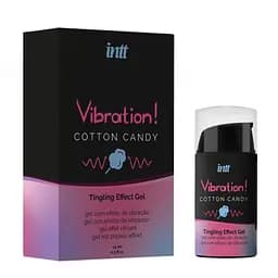 Жидкий вибратор Intt Vibration Cotton Candy Tingling Effect Gel 15 мл