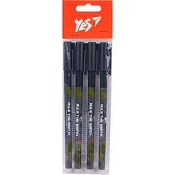 Набор гелевых ручек пиши-стирай Yes Jurassic World Dino 0.5 мм 4 шт. синий (450189)