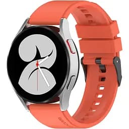 Ремінець для Honor Watch ES - помаранчевий ширина кріплення 20мм силікон Watchbands GT (W46-4WB23324594)