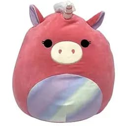 М'яка іграшка Squishmallows радужний єдиноріг Сена 40 см