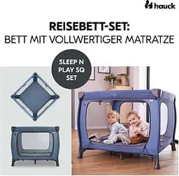 Дитячий манеж Hauck Sleep N Play SQ Dark Blue - мініатюра 8