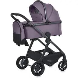 Детская универсальная коляска El Camino 2 в 1 RIVIERA ME 1183 Cloud Beige Grape Pink