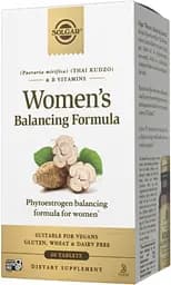 Натуральна добавка Solgar Women's Balancing Formula, 60 таблеток