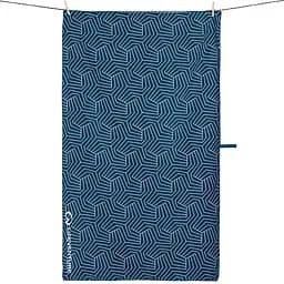 Рушник Lifeventure Soft Fibre Printed Giant Синий-Голубой