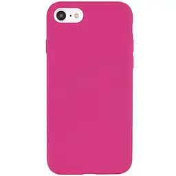 Чохол Silk Full Protective (AA) NO LOGO для Apple iPhone SE (2020) / 7 / 8 (4.7") Малиновий / Dragon Fruit