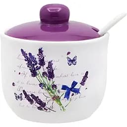 Цукорниця керамічна Interos Лаванда 350 мл (000014533)