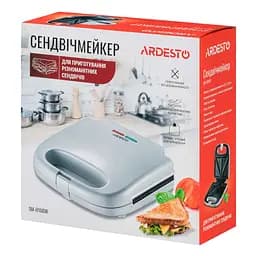 Мультимейкер Ardesto SM-H100W, білий (SM-H100W) - мініатюра 5
