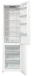 Холодильник з нижньою морозильною камерою Gorenje NRK6201EW4 200х60х60см 2 двері 235 (96) л А+ Total NF Зона свіжості білий - мініатюра 4