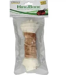 Ласощі для собак кістка вузлова з м'ясом курки 25 см Croci KingBone Chicken