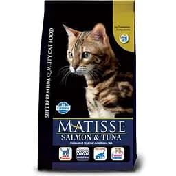 Сухой корм Farmina Matisse Adult Salmon & Tuna для взрослых кошек, лосось и тунец, 10 кг