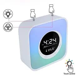 Портативная колонка, часы, будильник Kisonli Q6A Bluetooth 3600mAh 5Вт - мініатюра 7