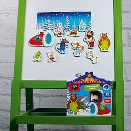 Магнітний театр Vladi Toys Академія розвитку Рукавичка укр. мова (VT3206-28) - мініатюра 5