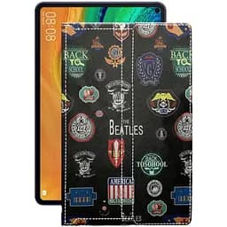 Чехол StatusCASE из экокожи для планшета Huawei MatePad Pro 10.8 Битлз