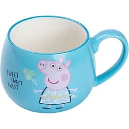 Чашка керамическая Yiwu Peppa Pig 400 мл голубая HP-15-14