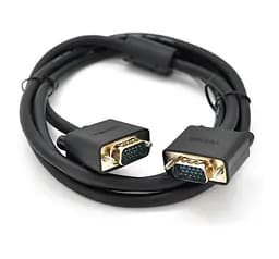 Кабель VGA 3+6 VEGGIEG VG-1.5 OD-6.5mm, 1 феррит 1.5m