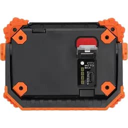 Прожектор переносний Sthor COB LED Li-Ion акумул 3.7V 6.6 АГ 20Вт 2000 lm чорно-помаранчевий (82871) - мініатюра 4