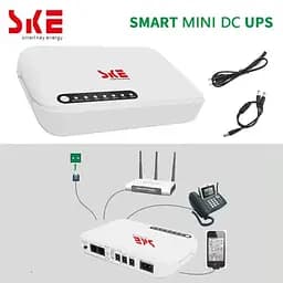 Міні ДБЖ для роутерів MINI DC UPS SKE POE-632E 8800 mah - мініатюра 4
