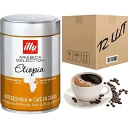 Кофе в зернах Illy Ethiopia Эфиопия 250 г ж/б(ящик 12 шт)