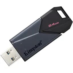 USB флеш накопичувач Kingston 64GB DataTraveler Exodia Onyx USB 3.2 Gen 1 Black (DTXON/64GB) - мініатюра 2