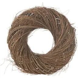 Вінок J-line круглий з гілочок верби 40 см (45027)