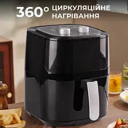 Аерофритюрниця безмасляна Sokany SK-ZG-8028 5л електрична з механічним керуванням 1400Вт - мініатюра 9