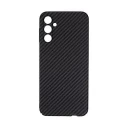Карбоновый чехол для Samsung Galaxy A14 4G (A145), LikeCarbon, черный, панель, защитный чехол-накладка, ультратонкий и легкий, противоударный, обеспечивает защиту от ударов, падений и царапин, ArmorStandart (ARM71925)