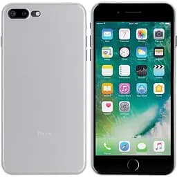 Чохол-накладка Toto Ultra Thin TPU Case iPhone 7 Plus/8 Plus White - мініатюра 2