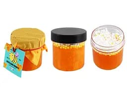 Кристальный слайм Пчелы и мед, 125 г, Чудисам