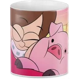 Кухоль GeekLand Gravity Falls Mabel and Waddles GF.02.20 330 мл білий